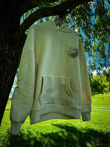 “One” Cream Hoodie